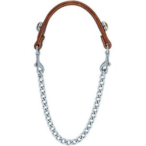 Weaver Leather Bling Goat Collar, 24-Inch, Brown