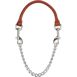 Weaver Leather Livestock Leather & Chain Goat Collar