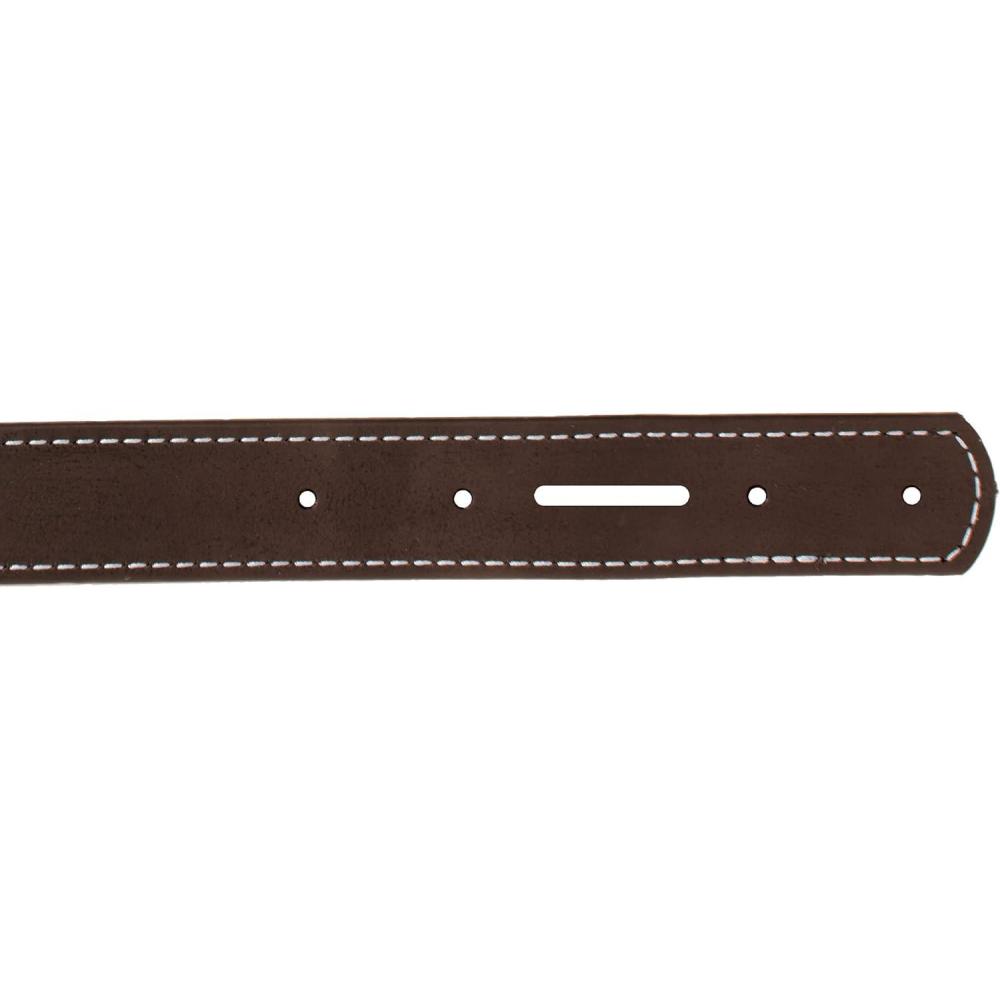 image:imageWeaver Leather Brahma Webb Belt Blank with StitchingBrown