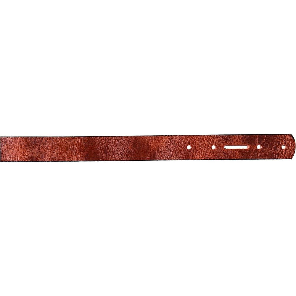image:imageWeaver Leather Water Buffalo Belt Blank with Snap Holes amp Black Edge PaintAntique Brown