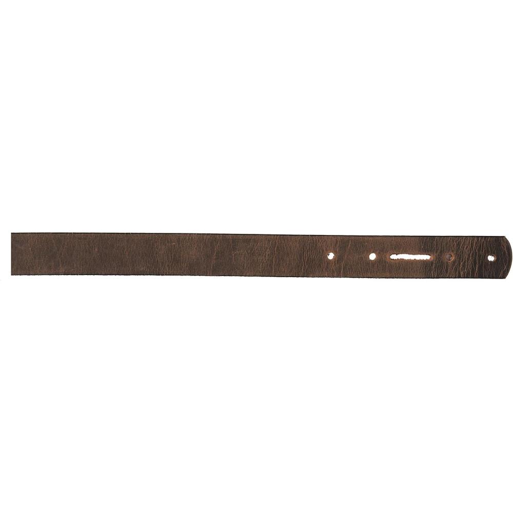 image:imageWeaver Leather Water Buffalo Wide Belt Blank with Snap Holes amp Black Edge Paint