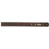 Weaver Leather Water Buffalo Wide Belt Blank with Snap Holes & Black Edge Paint