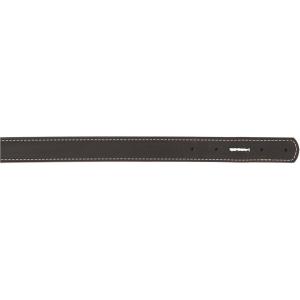 Weaver Leather Brahma Webb Belt Blank with Stitching(Black)