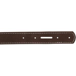 Weaver Leather Brahma Webb Belt Blank with Stitching(Brown)