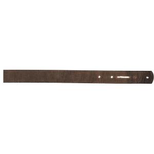 Weaver Leather Water Buffalo Wide Belt Blank with Snap Holes & Black Edge Paint